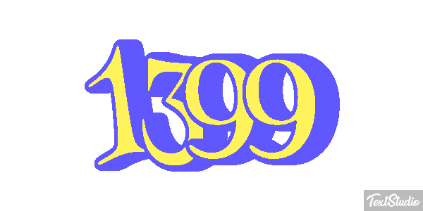 1399 Text effect