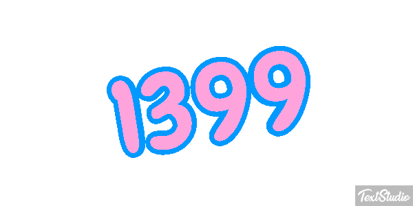 1399 Text effect
