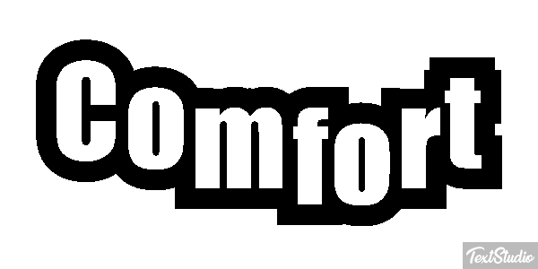 Comfort Effet de texte