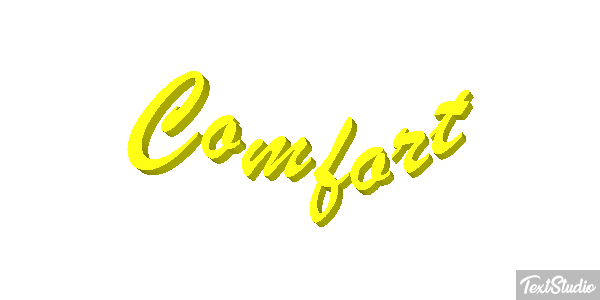 Comfort Effet de texte