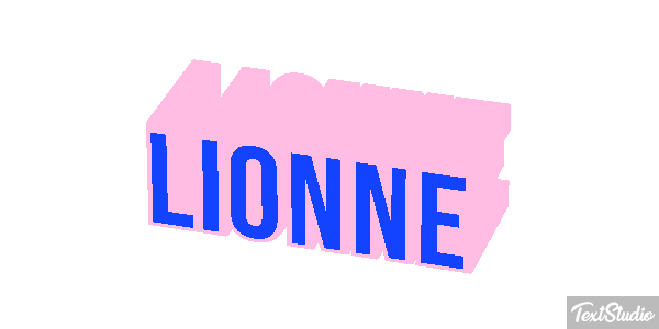 Lionne Effet de texte