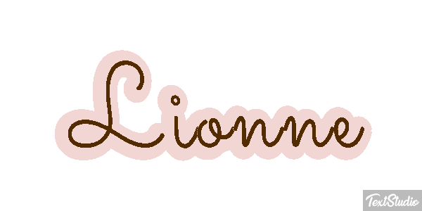 Lionne Effet de texte