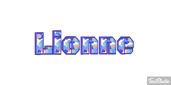 Lionne Effet de texte