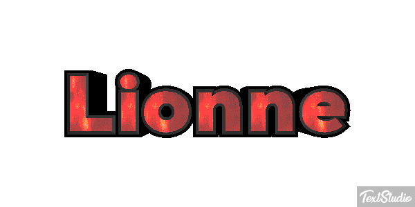 Lionne Effet de texte