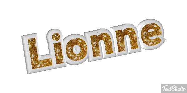 Lionne Effet de texte