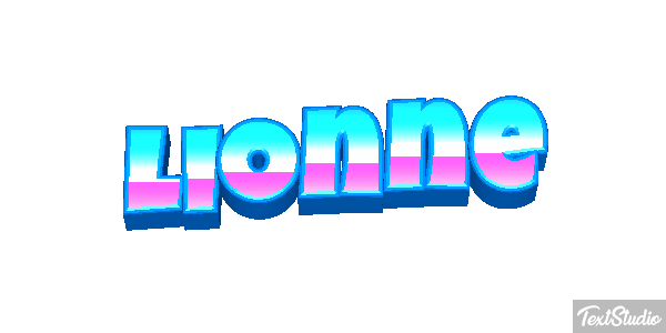Lionne Effet de texte