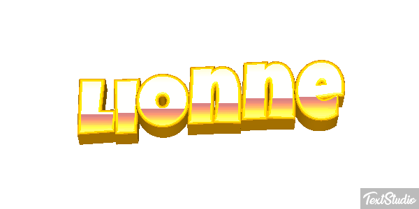Lionne Effet de texte