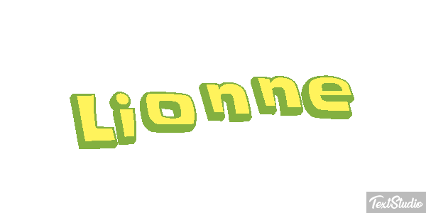 Lionne Effet de texte