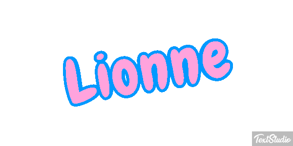 Lionne Effet de texte