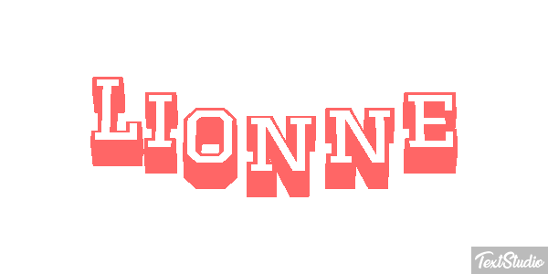 Lionne Effet de texte