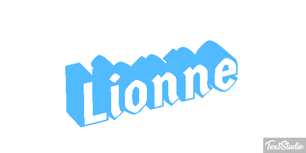 Lionne Effet de texte