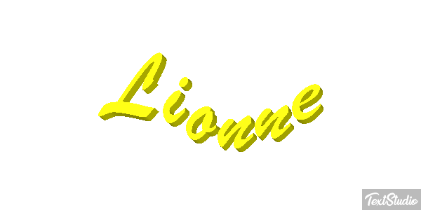 Lionne Effet de texte