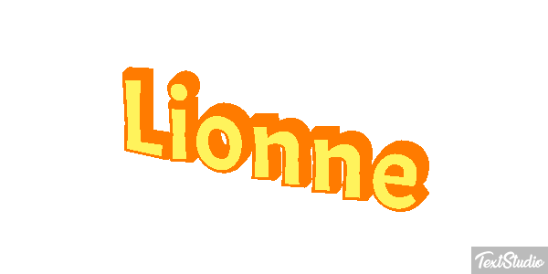 Lionne Effet de texte