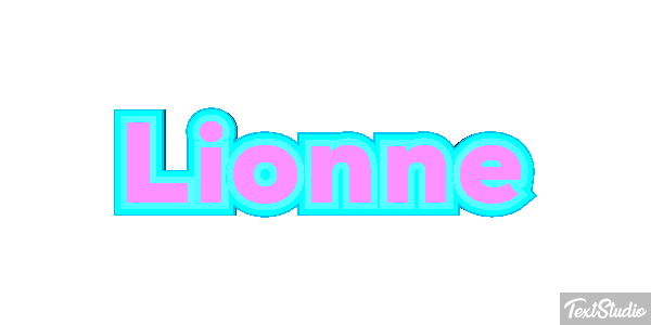 Lionne Effet de texte