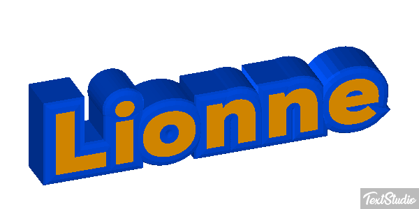 Lionne Effet de texte