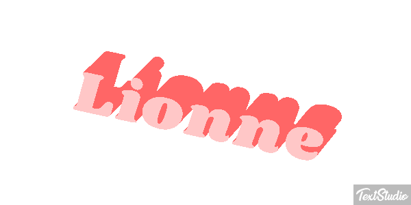 Lionne Effet de texte