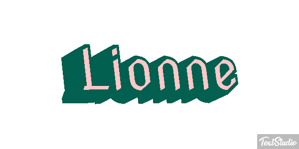 Lionne Effet de texte