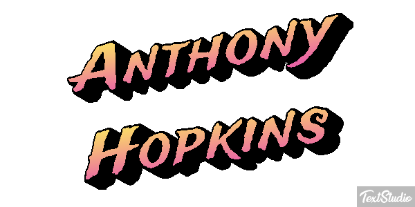 Anthony Hopkins Efeito do texto