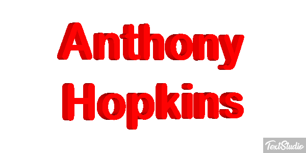 Anthony Hopkins Efeito do texto