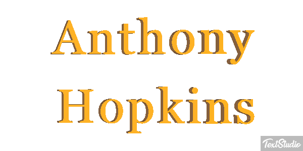 Anthony Hopkins Efeito do texto