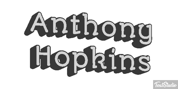 Anthony Hopkins Efeito do texto