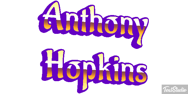 Anthony Hopkins Efeito do texto
