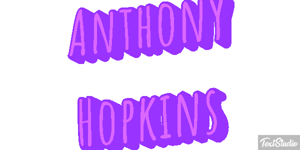 Anthony Hopkins Efeito do texto