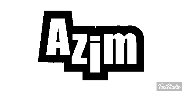Azim Text effect
