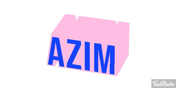 Azim Text effect