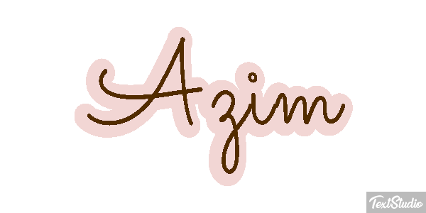 Azim Text effect