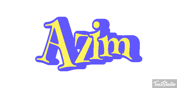 Azim Text effect