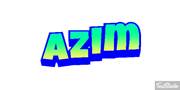Azim Text effect