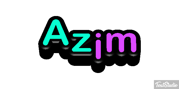 Azim Text effect