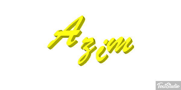 Azim Text effect