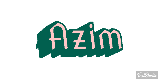 Azim Text effect