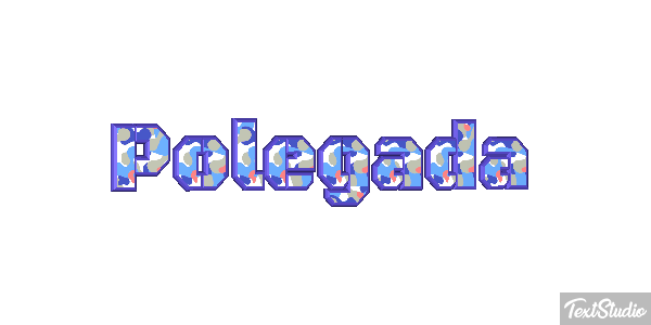 Polegada Efeito do texto