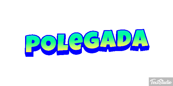 Polegada Efeito do texto