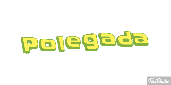 Polegada Efeito do texto