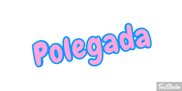 Polegada Efeito do texto