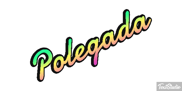 Polegada Efeito do texto