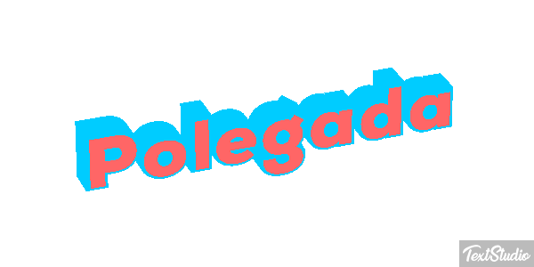 Polegada Efeito do texto