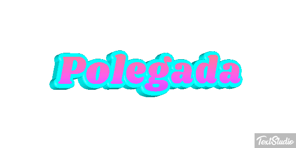 Polegada Efeito do texto