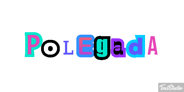 Polegada Efeito do texto