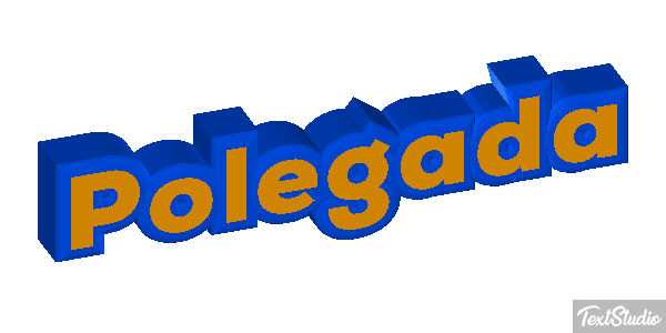 Polegada Efeito do texto