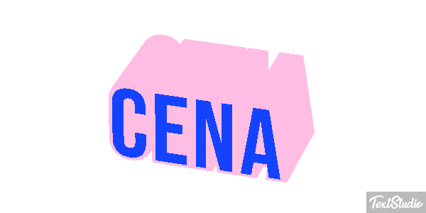 Cena Effet de texte