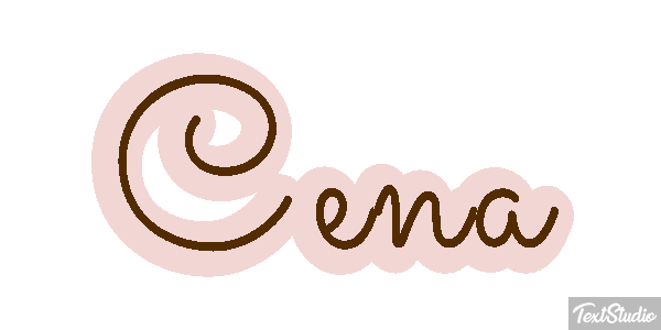 Cena Effet de texte