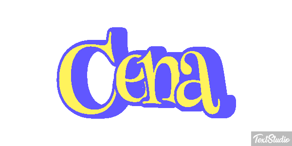 Cena Effet de texte