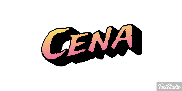 Cena Effet de texte