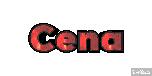 Cena Effet de texte