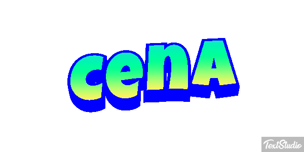 Cena Effet de texte